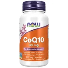 Коэнзим NOW CoQ10 30мг (120 капсул)