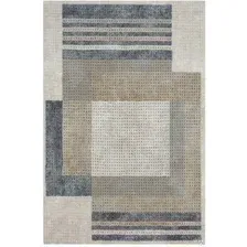 Ковер для жилой комнаты Sintelon Boho 55EME 1K 160x230 (бежевый/рисунок)