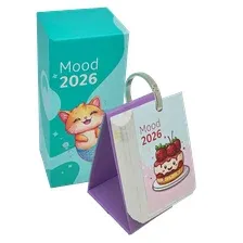 Календарь перекидной настольный Mood 2026