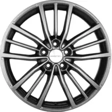 Литой диск Khomen KHW1812 Mazda CX-5/Kia Seltos 18x7" 5x114.3мм DIA 67.1мм ET 45мм (Gray)