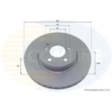 Тормозной диск COMLINE ADC4014V