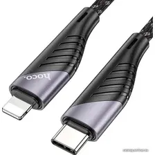 Кабель Hoco U95 Freeway PD USB Type-C - Lightning (1.2 м, черный)