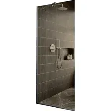 Душевая стенка MaybahGlass 79x195 MGD-696-4у (бронзовое стекло/хром глянцевый)