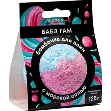 Бомбочка для ванны Aroma Saules Бабл Гам (125г)
