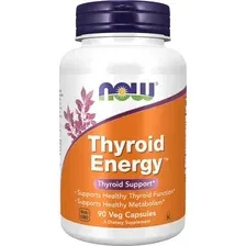 БАД Now Foods Thyroid Energy (90 капсул)