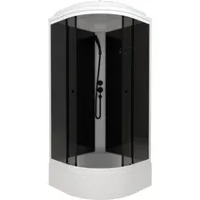 Душевая кабина Triton Грэй-Блэк B 90х90