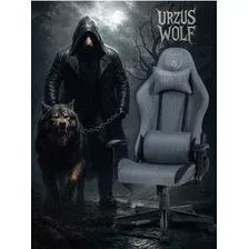 Игровое (геймерское) кресло URZUS Wolf UR-7351114 (серый/черный)