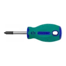 Отвертка крестовая PH1x38 мм ANTI-SLIP GRIP Jonnesway D71P138