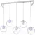 Подвесная люстра LED4U L7103-7 WТ