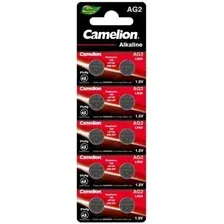 Батарейка Camelion АG2-BP10 Mercury Free 12810