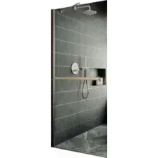 Душевая стенка MaybahGlass 119x195 / MGD-714-5ш (прозрачное стекло/хром матовый)