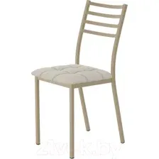 Стул AMC Comfort 4К10.3 (кожзам бежевый/капучино)