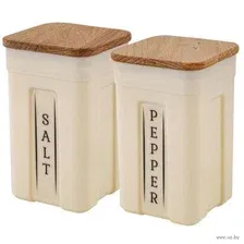Набор контейнеров для специй с деревянной крышкой 0,2 л х 2 шт. Sugar&Spice Rosemary