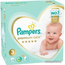 Подгузники Pampers Premium Care 3 (114 шт)