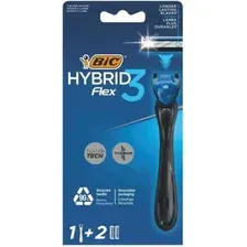Бритвенный станок Bic Flex 3 Hybrid (+ 2 кассеты)
