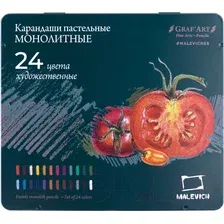 Набор пастельных карандашей Малевичъ GrafArt 810022 (24 цвета)