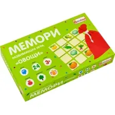 Развивающая игра Alatoys Мемори Овощи ПЗЛ2032