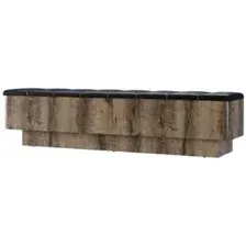 Банкетка Anrex Jagger 160 дуб монастырский/черный