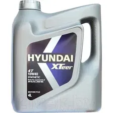Моторное масло Hyundai Xteer 4T 10W-40 4л