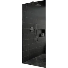 Душевая стенка MaybahGlass 79x195 MGD-698-5ш (графитовое стекло/хром матовый)