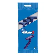 Набор бритвенных станков Gillette 2 одноразовые (3шт)