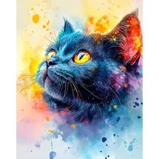 Алмазная мозаика  Феникс Черный котенок 70825