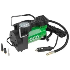 Компрессор автомобильный ECO AE-015-3 12В, 150Вт, 40л/мин, 10бар (манометр 7 бар), сумка