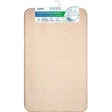 Коврик для ванной Вилина 7068 001 (50x85, противоскользящий, бежевый)