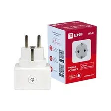 Умная  Wi-Fi розетка EKF Сonnect белая