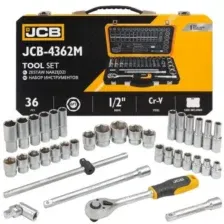 Набор инструментов 36пр. 1/2' 6pt JCB-4362M JCB