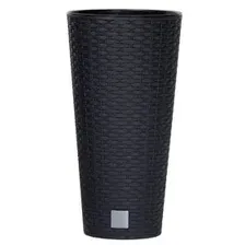 Горшок цветочный RATO TUBUS 300, антрацит Prosperplast DRTUS300-S433