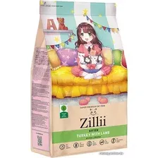 Сухой корм для кошек Zillii Kitten индейка с ягненком 2 кг