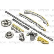 Комплект цепи ГРМ Цепь-2 Нат-1 Усп-5 Шест-2 HONDA Civic FN FD 20i K20Z4 2005-2012 PATRON PTCK104