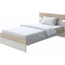 Кровать PROxSON Milton 90x190 (бунратти/дуб шамони светлый 124)