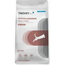 Сухой корм для кошек Trovet Plus Kitten Hypoallergenic Fresh Turkey Свежее мясо индейки 1.2 кг