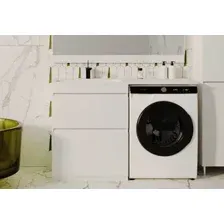 Symbolite Тумба с умывальником Даллас 130 Люкс Plus + Даллас 130x48.2 (левый, белый)