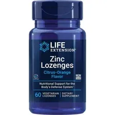 Zinc Lozenges, 60 капс