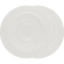 Тарелка обеденная Gipfel Diana 43221 (2шт, белый)
