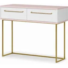 Туалетный столик Shtabe Royal 5211 эко (зефир/золото/р.золото)