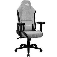 геймерское кресло Aerocool CROWN AeroWeave Ash Grey, светло-серый