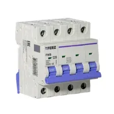 Выключатель автоматический Dr.Ferz FMB-C 10kA 4P 20 C / 21100151FERZ
