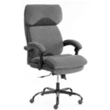 Кресло офисное TetChair Chief metalBL (велюр/ткань, серый, 29/TW-12)