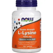 L-лизин NOW Lysine 1000mg (100таблеток)