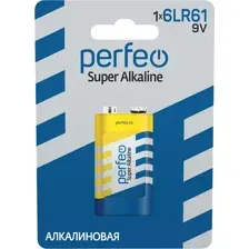 Батарейка Perfeo Крона 6LR61/1BL 9В