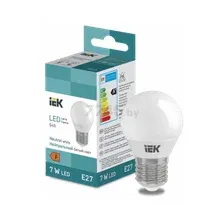 Лампа светодиодная E27 IEK G45 7 Вт 4000K (LL-I-G45-7-230-40-E27)