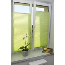 Плиссе Delfa Basic Crush СПШ-8513 (62x160, салатовый)