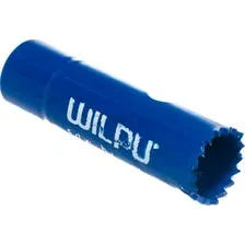 Коронка биметаллическая d 16 мм с добавлением кобальта 10 tpi WILPU (3101600101)