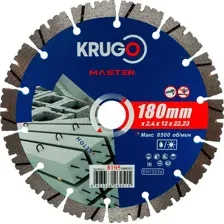 Отрезной диск алмазный Krugo Master 81051800252