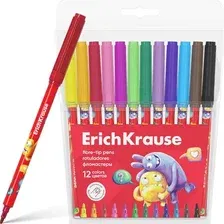 Фломастеры Erich Krause Jolly Friends / 62938 (12цв)