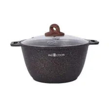 Кастрюля Kukmara (2л) кгои22а "Granit ultra original Induction" (стекл. крышка)